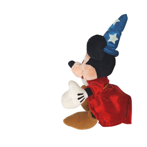 Disney Fantasia Mickey Mouse Sorcerer Plush 10 Inch - Picture 3 of 4